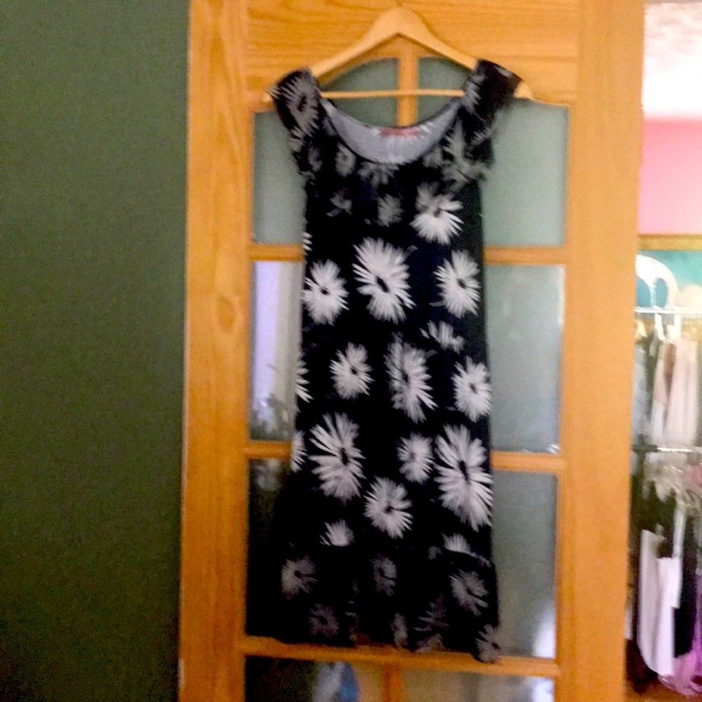 Y2K Juicy couture blue floral dress